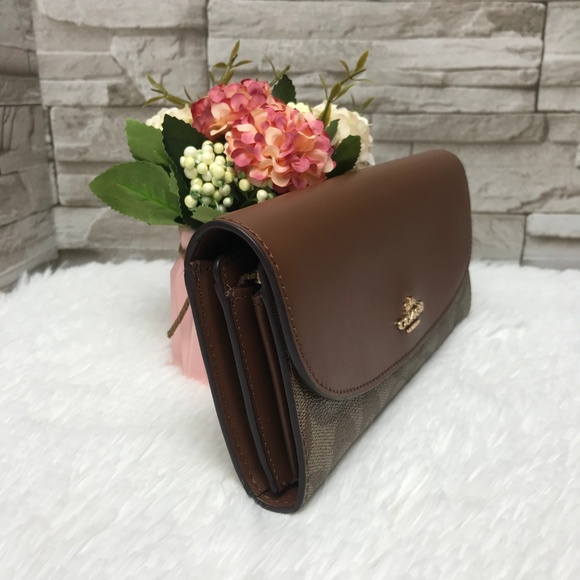 👜COACH🌺SLIM ENVELOPE WALLET 7 3/4" - Picture 3 of 7